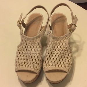 Fergalicious Cream Wedges 7.5